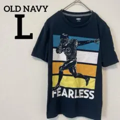 海外古着❣️OLD NAVY 【L】Tシャツ ネイビー 半袖