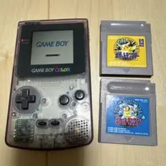 ゲームボーイカラー 本体ポケットモンスター 青 ピカチュウ