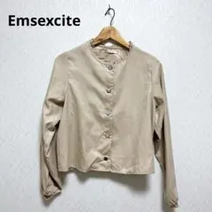 Emsexcite エムズエキサイト ブラウス 長袖 ベージボタン 綺麗 美品のサムネイル