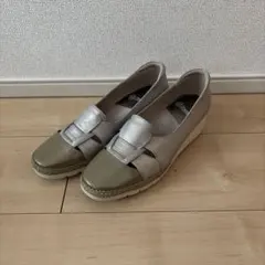 ビューフォート　メッシュアクセントグルカ風シューズ