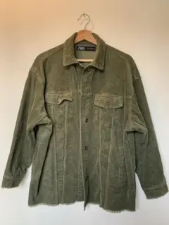 【ZARA】 レディースコーデュロイジャケット