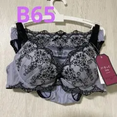チュチュアンナ　B65/M ドキッとbra パープル ブラショーツセット