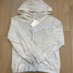 フード付パーカー ミッフィー ホワイト 白 120cm ガールズ