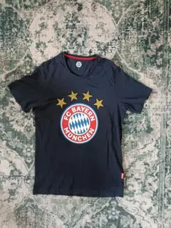 FC Bayern Munchen Tシャツ ネイビー Sサイズのサムネイル
