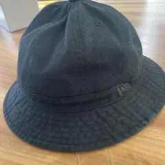 NEW ERA ブラック バケットハット M/L 値下げ中！