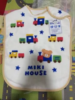 MIKI HOUSE 列車柄 腹巻き　コットンスリーパー　mikihouse