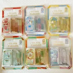 正規品 クーリア グラスパーラー ステッカー パフェ 全6種セット