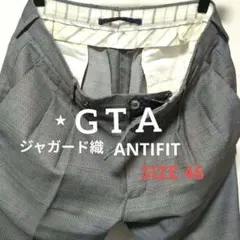 G T A_ジャガード織ANTIFIT_2タック_SIZE46 _Romaniaのサムネイル