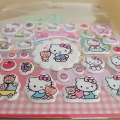 韓国　サンリオ　キティ　シール