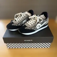 ヒョウ柄スニーカー23.5