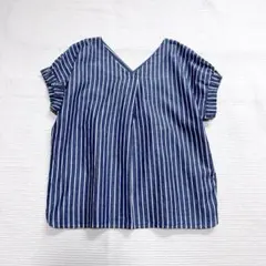 ◇匿名配送◇儀右ヱ門◇儀右衛門◇ギエモン◇久留米絣◇絣◇半袖シャツ 