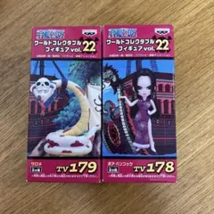 ワンピース ワールドコレクタブルフィギュア ハンコック　サロメ2体セット