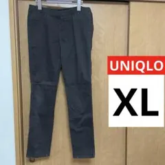 【XL】UNIQLO ユニクロ　ストレートパンツ　レギンス　ブラウン　茶色