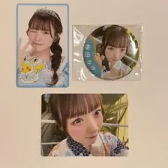 梅田みゆ⭐︎缶バッジ＆トレカセット - メルカリ