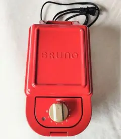 BRUNO 耳まで焼ける ブルーノ ホットサンドメーカー BOE043シングル赤のサムネイル