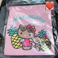 アベイル　サンリオキャラクターズ　ハローキティ　日焼けキティ　巾着①
