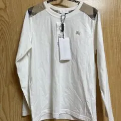 ★新品未使用タグ付BurberryロングTシャツ 三陽商会　百貨店購入