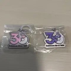 포켓몬 30周年 メタルチャーム 2種セット ミュウ 뮤츠