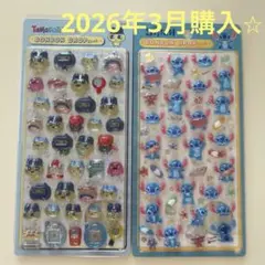 【正規品】ボンボンドロップシール　まめっち　スティッチ　らくがきセット