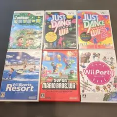 Wiiソフト 5本セット ※お1つ1000円でバラ売り対応可 - メルカリ