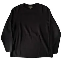 Eddie Bauer コットンニット Lサイズ ブラック
