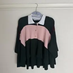 【希少】ヴィヴィアンウエストウッド ローズ刺繍 ビッグマンポロドレス 希少】ヴィヴィアンウエストウッド ローズ刺繍 ビッグマンポロドレス