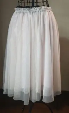 【中古】 チュールスカート