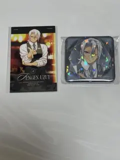 鬼滅の刃 モクテルバー　宇髄天元　グリッター缶バッジ　チェキ