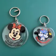 ディズニー　レトロキーホルダー