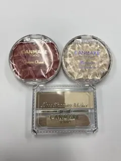 キャンメイク クリームチーク ハイライト ノーズシャドウ セット売り