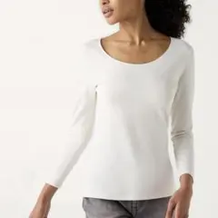 UNIQLO 極暖ヒートテックコットンUネックT