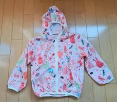 110cm ピンクのナイロンジャンパー