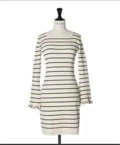 気まぐれセールherlipto ボーダーワンピース