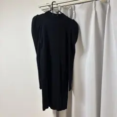 【GRL】パワショルミニ丈ニットワンピ