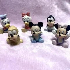 ミッキー・ミニー・ドナルド・グーフィー・プルート フィギュアセット　加藤工芸 ミッキー・ミニー・ドナルド・グーフィー・プルート フィギュアセット
