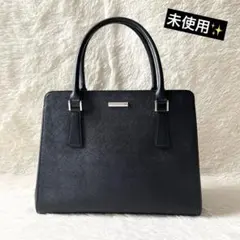 未使用✨バーバリー ノバチェック ハンドバッグ ブラック　サフィアーノ レザーのサムネイル
