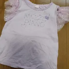 mezzo piano 薄紫 Tシャツ