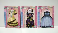 オシャレ魔女ラブandベリー　ちゃお限定カード　ドレスアップカード３枚