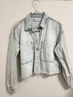 ZARA ライトブルーデニムジャケット