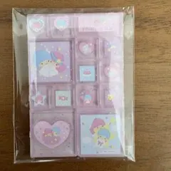 【新品未開封】 トレーディングミニタイルシール リトルツインスターズ キキララ