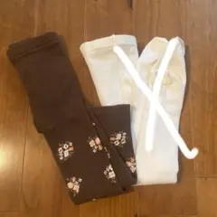 ベビー レッグウェア 90-100 ブラウン