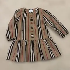 【美品】BURBERRY ワンピース 2Y 92cm 現行タグ