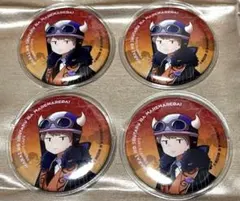 魔主役 ショッピ アニカフェ 缶バッジ 4個セット