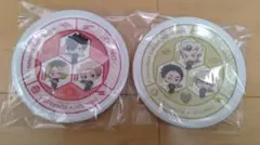 ハイキュー!! くら寿司 お皿 2枚セット 梟谷×稲荷崎 音駒高校 梟谷学園