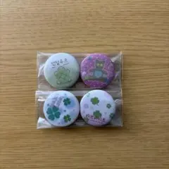 韓国缶バッチ 4個セット