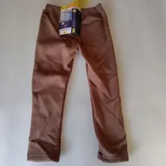 ストレッチ素材 ストレートパンツ 100サイズ　裏起毛