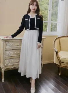 2026年最新】bicolor knit dress set herliptoの人気アイテム - メルカリ