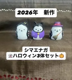 シマエナガ ハロウィン♡3体セット♡