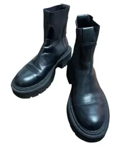 ZARA サイドゴアブーツ 24.0cm ブラック