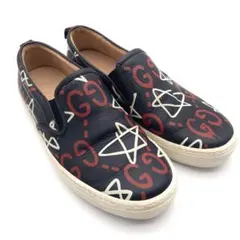 GUCCI グッチ ゴースト プリント レザー ハイカット スニーカー GUCCI グッチ ゴースト プリント レザー ハイカット スニーカー | Mercari